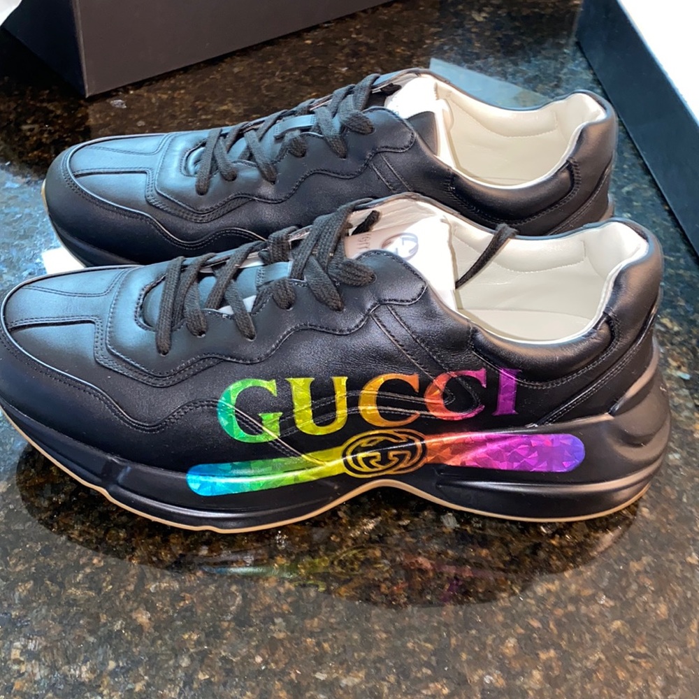 Gucci Men’s Rhyton Sneakers Size 11
